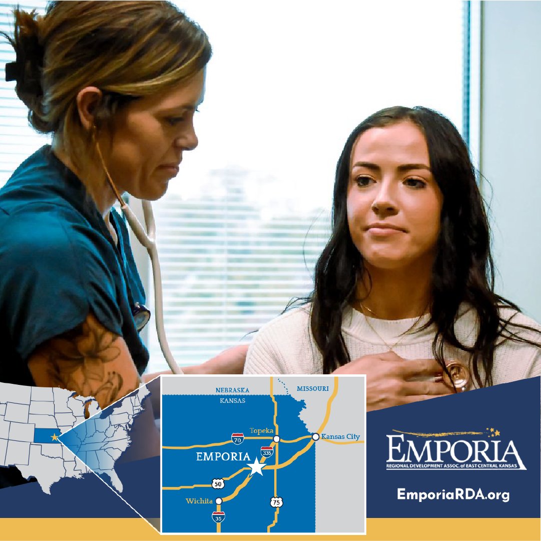 Newman Regional Health provides $6 million in uncompensated care each year. Learn why this not-for-profit hospital is such a valuable asset to the region. 

emporiarda.org/news-and-media…

#EmporiaKS #EconomicGrowth #LocalEconomy #EmporiaRDA  #InvestInEmporia #EmporiaMeansBusiness