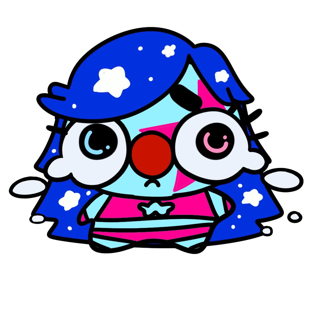 Popsy | Retro Clown Babe 👾🍕✨ tweet media