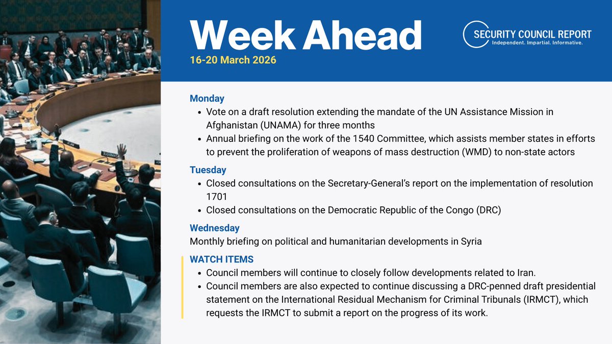 Security Council Report tweet media