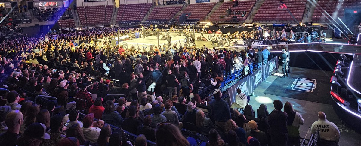 AEW Ticket Map Updates tweet media