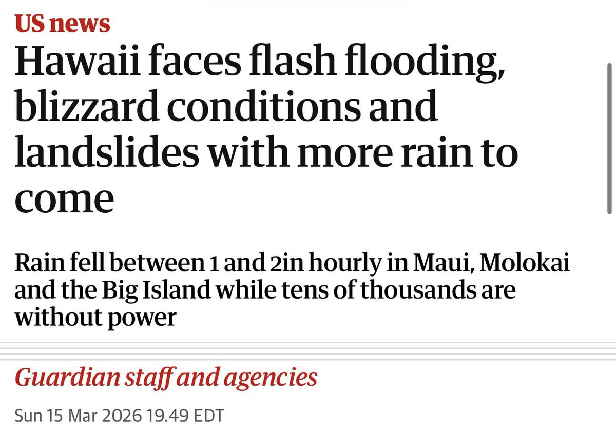 LauraMiers's tweet photo. Hawaii isn’t well. https://t.co/LIBrPEF146