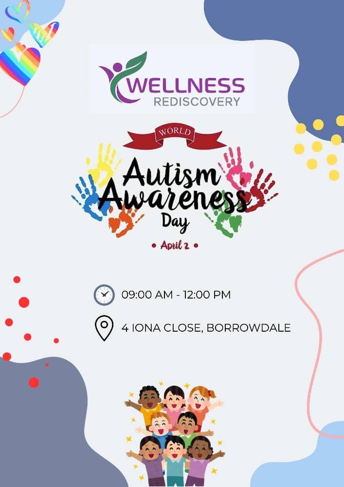 WRediscovery's tweet photo. 🧩 Celebrating different minds, unique strengths, and brighter futures.

Join us this World Autism Awareness Day as we come together to promote understanding, acceptance, and support for individuals on the autism spectrum. 💙

📅 April 2  
⏰ 09:00 AM – 12:00 PM  
📍 Borrowdale https://t.co/kLcrLtWKty