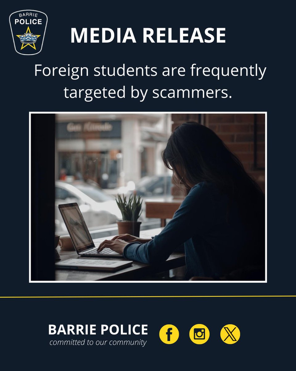 Barrie Police tweet media