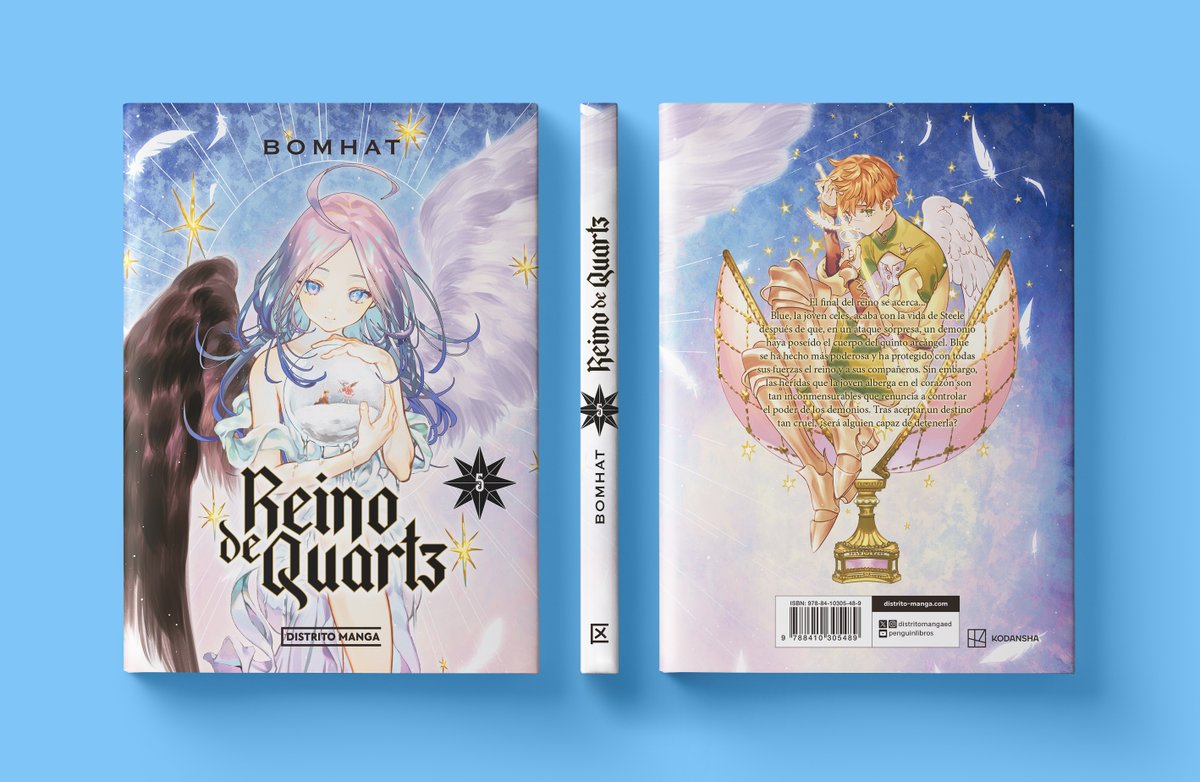 distritomangaED's tweet photo. El final del reino se acerca... ¡Llega la emocionante conclusión de #ReinodeQuartz!
◾️ ¡A la venta el 14/05!
📚 https://t.co/vlFksny1dv https://t.co/8PIDMpyc68