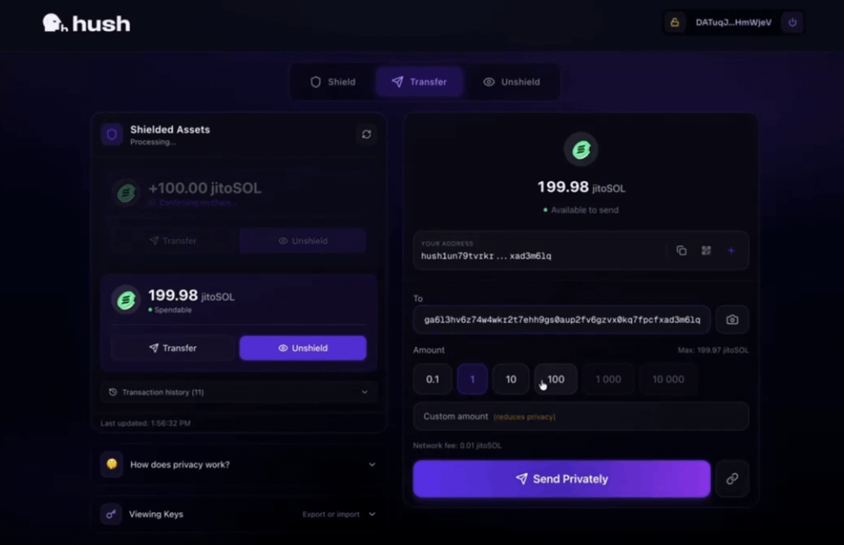 Hush Protocol🤫 tweet media