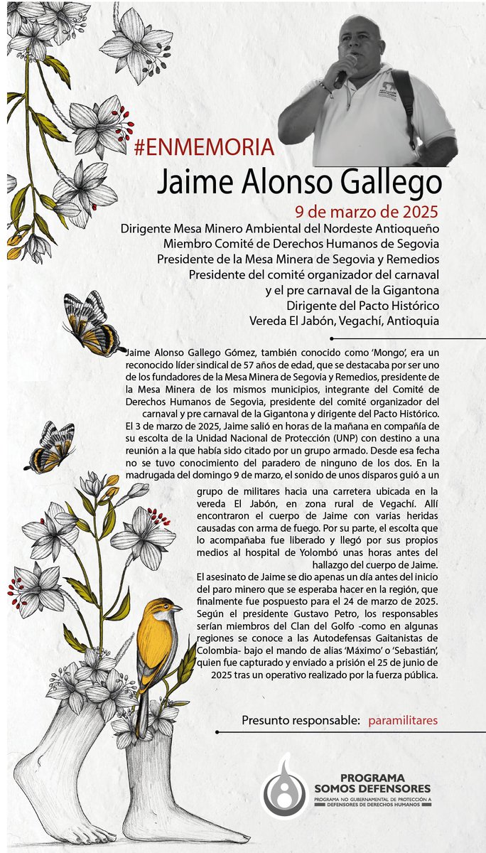 Programa Somos Defensores tweet media