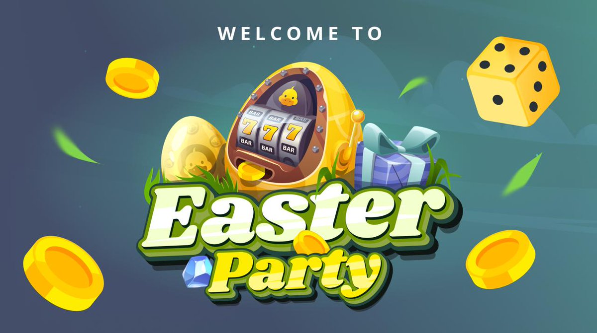 🐰 Easter Party 🕐 Until: April 5 

Enjoy three weeks of awesome bonuses

🤑$110,562.57 Level Rewards
🤑$31,250 Money Train
🤑$2,625 Daily Contest
🤑$2,500 Champions Contest
 
Join  here duckdice.com/upandrunning
 
All you need to do is wager

 #Crypto $ETH $BTC #Bitcoin #retweet
