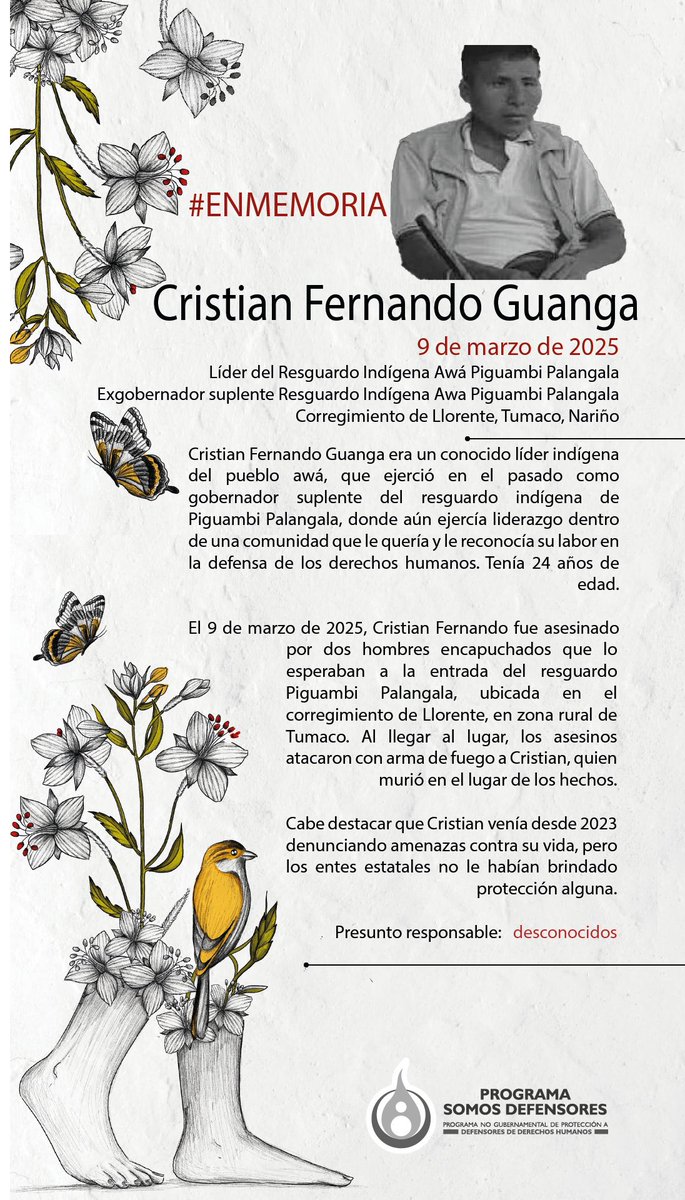 Programa Somos Defensores tweet media