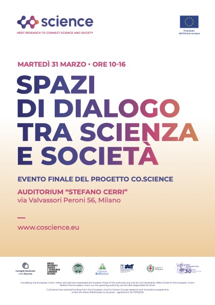 cnr_scitec's tweet photo. Auditorium Stefano Cerri diventa il palcoscenico dell'atto conclusivo @coscience - progetto coordinato dal @CNRsocial_ #SCITEC #ISPA #IBSBC #IBBA #ISTP #ICMATE #IFN #ISPF
Leggi programma ⬇️
Altre info: 
💥https://t.co/LEKDeqeg4q
💥https://t.co/of2Uywgk6Z
💥https://t.co/BJTW4Qn81W https://t.co/yxtMWuBLHK