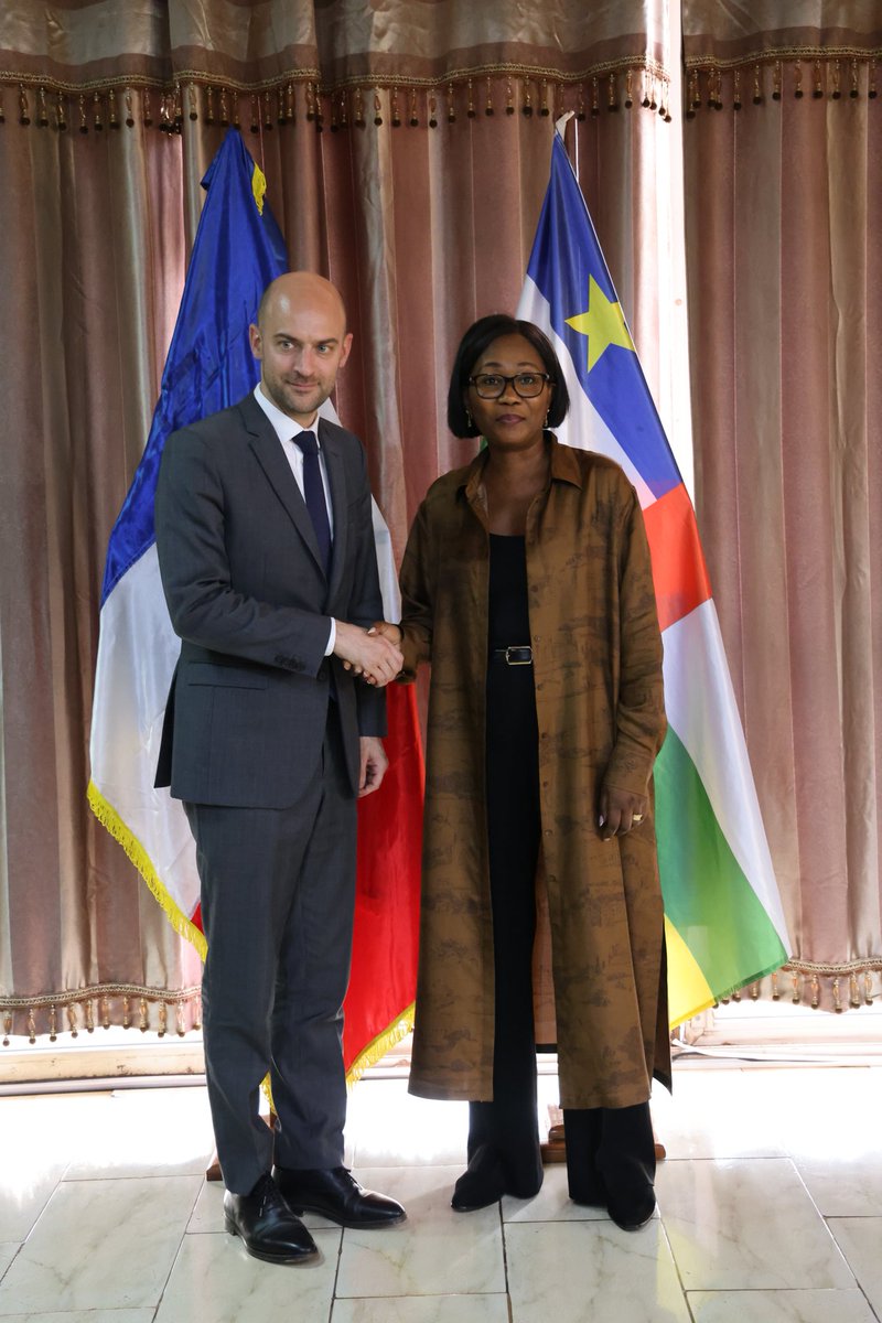 La France à Bangui tweet media