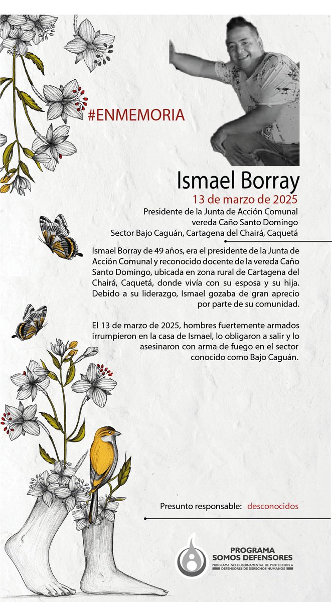 Programa Somos Defensores tweet media