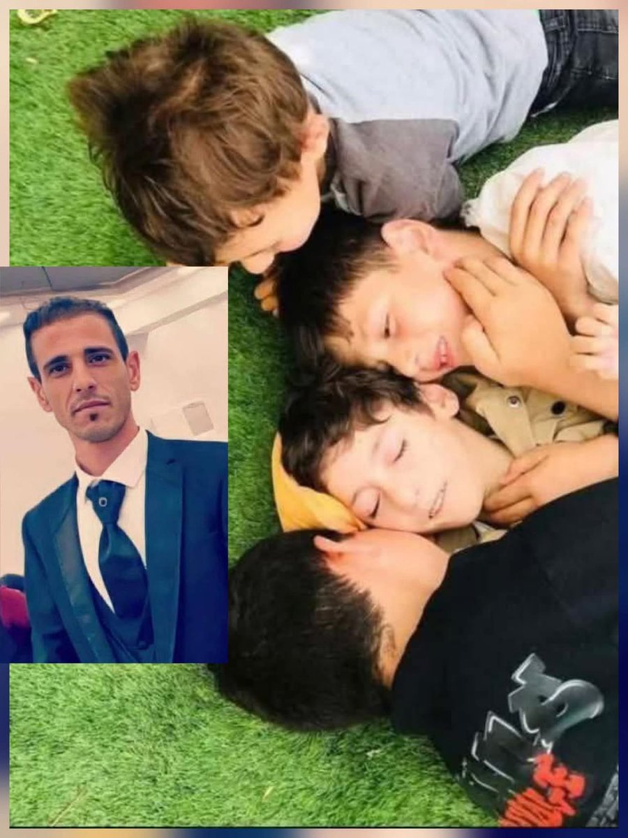 اللي قدامك في الصوره دول،،
٤ أطفال ووالدهم ( علي ٣٧ سنه)  + والدتهم وعد ( ٣٥ سنه) 

مقيمين في منطقة طوباس في الضفة الغربيه
حيث لا يوجد 7 ــمـ،ـاس ولا يوجد ٧ أكتوبر

إمبارح بكل بساطة نازلين يشتروا لبس العيد زي أي أسرة داخل عليها العيد.. بكل بساطه القوات الإسرائـ ،،ـيليه فتحت على