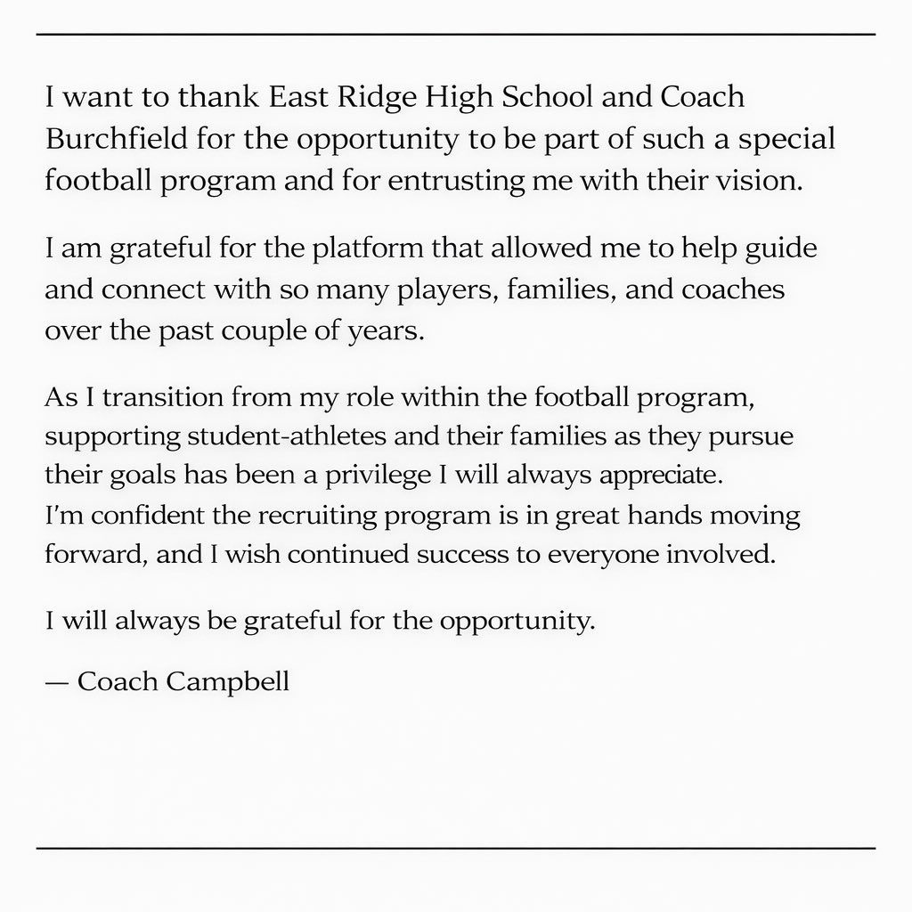Coach Campbell | 5 Star Recruiting & Consulting tweet media