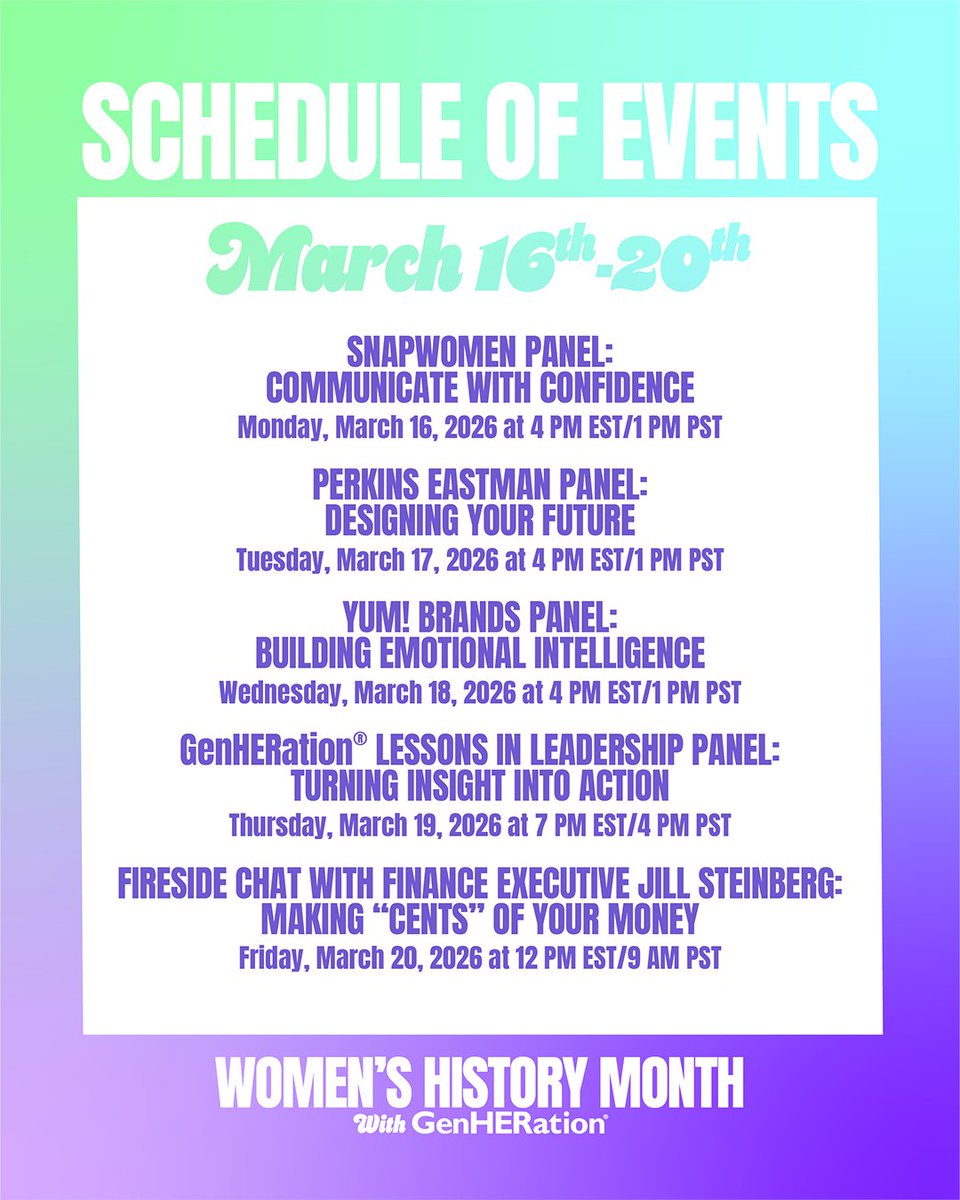 GenHERation® tweet media