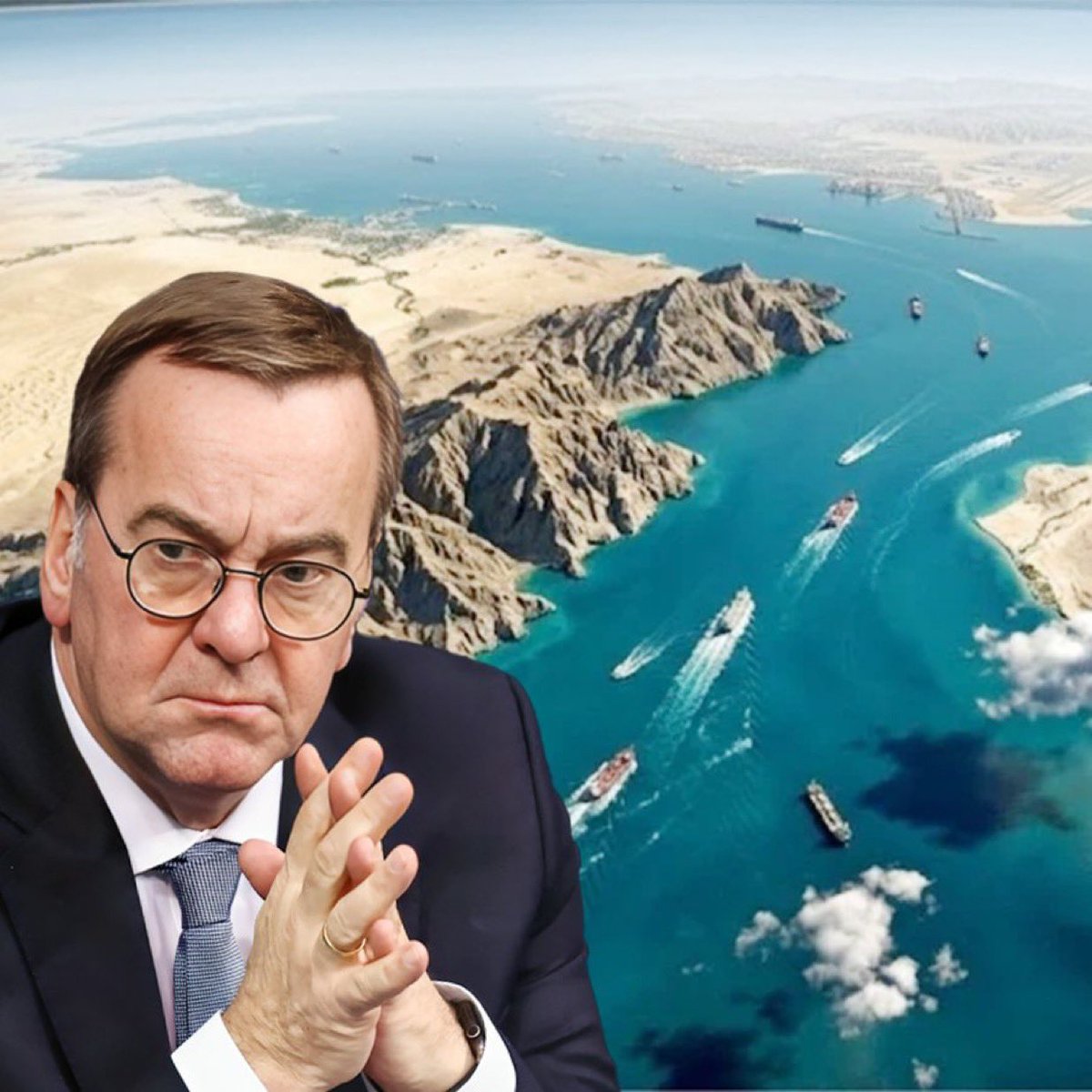 وزير الدفاع الألماني: الحرب ضد إيران ليست حربنا