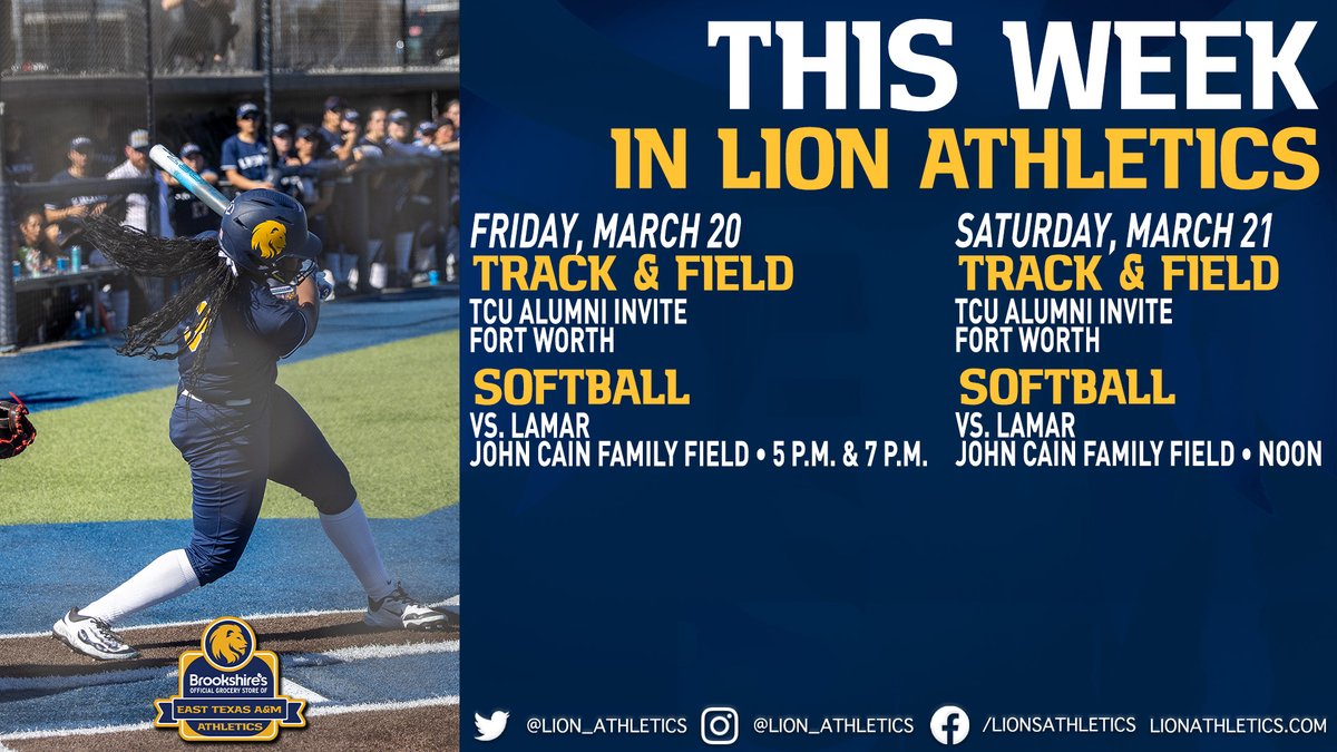 East Texas A&M Lion Athletics tweet media