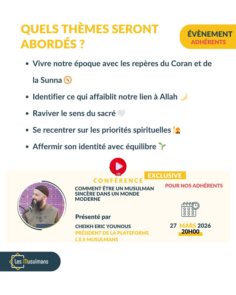 L.E.S. Musulmans tweet media