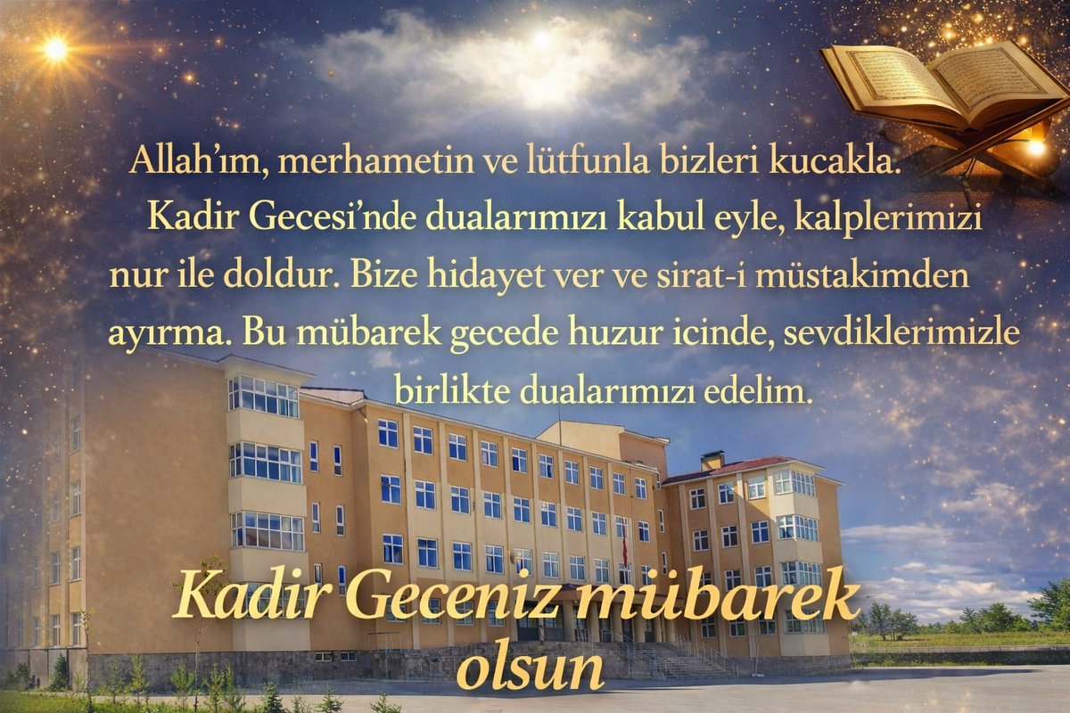 🌙 Bin aydan daha hayırlı olan Kadir Gecesi'nin birlik ve beraberliğimize vesile olmasını dileriz.
<a href="/meb_dinogretimi/">MEB Din Öğretimi Genel Müdürlüğü</a> <a href="/HaskoyMem/">Hasköy İlçe MEM</a> <a href="/bozyel_necdet/">Necdet Bozyel</a> <a href="/MuhlisGler3/">Muhlis Güler</a>