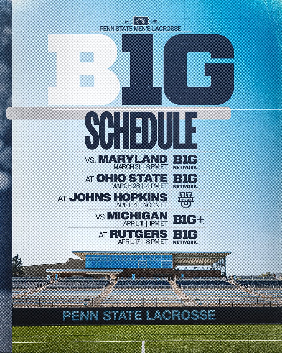 Penn State Men’s Lacrosse tweet media