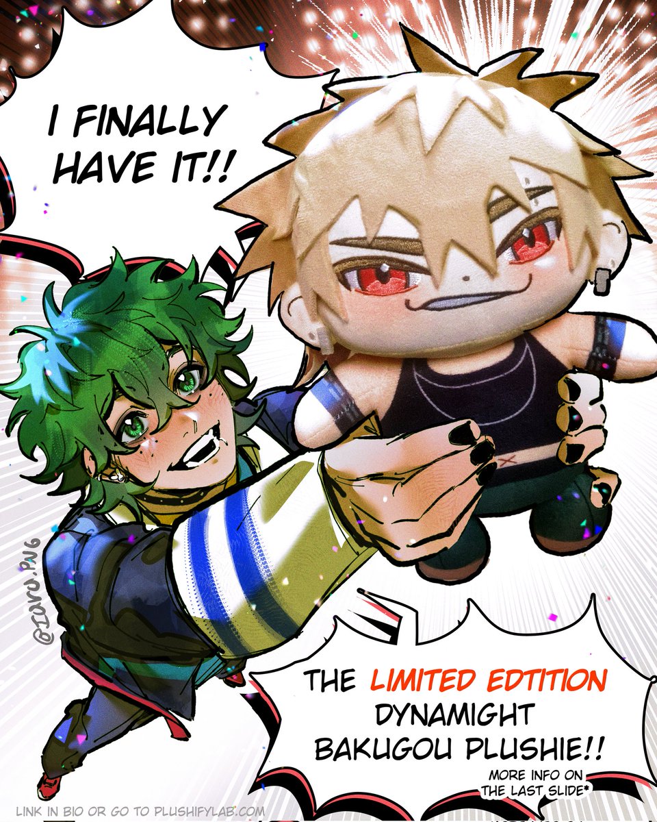 iara.png - Bakugou plushie Campaign is up!✨ tweet media