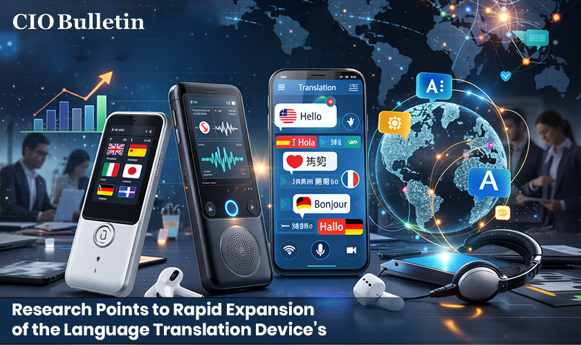 ciobulletin's tweet photo. Research Points to Rapid Expansion of the Language Translation Device Market

Read full news here:
https://t.co/oBFwY6cMPU

#ciobullein #LatestNews #ciobulletinnews #LanguageTranslation #TranslationTechnology #MarketExpansion #GlobalCommunication #TechInnovation #LanguageDevices https://t.co/hi9fSsjr3k