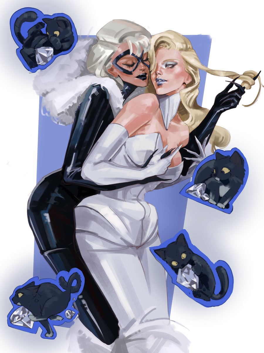 Diamonds are a (Black) Cat's best friend