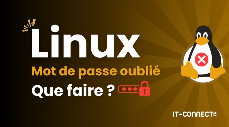 ITConnect_fr's tweet image. 🔐 #Linux : mot de passe perdu ?

Dans ce tutoriel, on vous explique 2 méthodes pour retrouver l'accès à votre machine, avec #Ubuntu 24.04 🖥️

📖 Voici comment le réinitialiser : it-connect.fr/linux-reinitia…

#Root #Adminsys #Infosec #Tuto #GNU