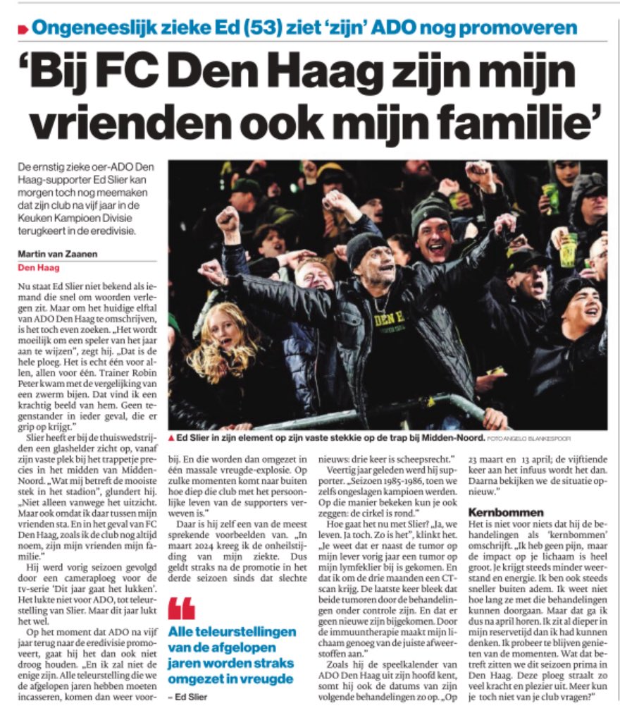 Richard de Mos 💚💛 tweet media