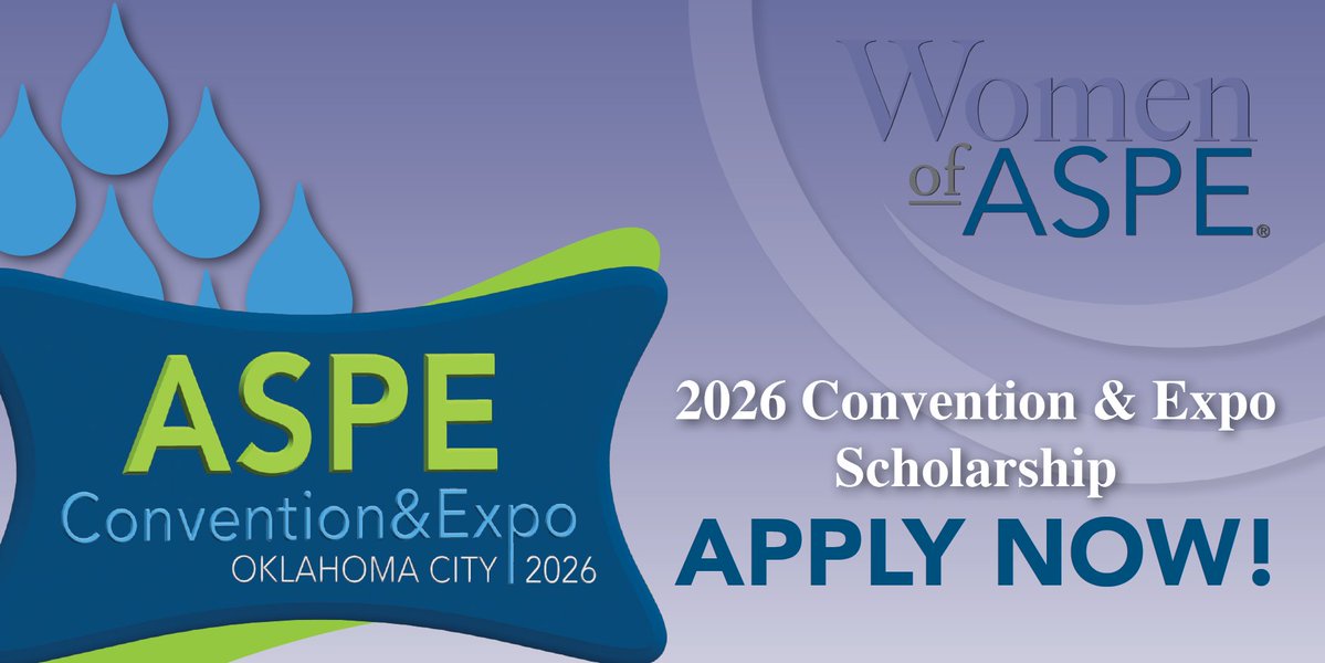 American Society of Plumbing Engineers (ASPE) tweet media