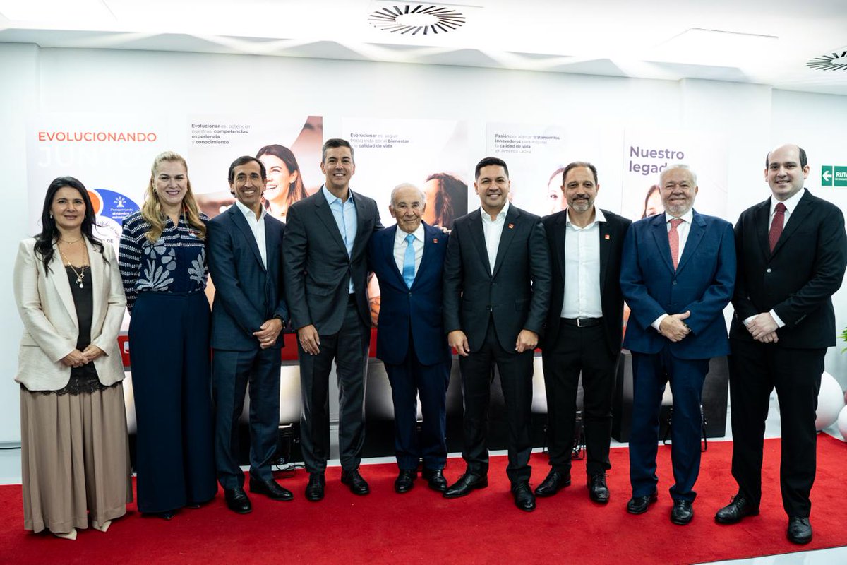 Un logro para la industria farmacéutica y empleo para más paraguayos.

Inauguré la ampliación de la planta farmacéutica de Adium, que se consolida como la más moderna de la compañía en América Latina. Esta expansión de su infraestructura triplica su capacidad de producción y, lo