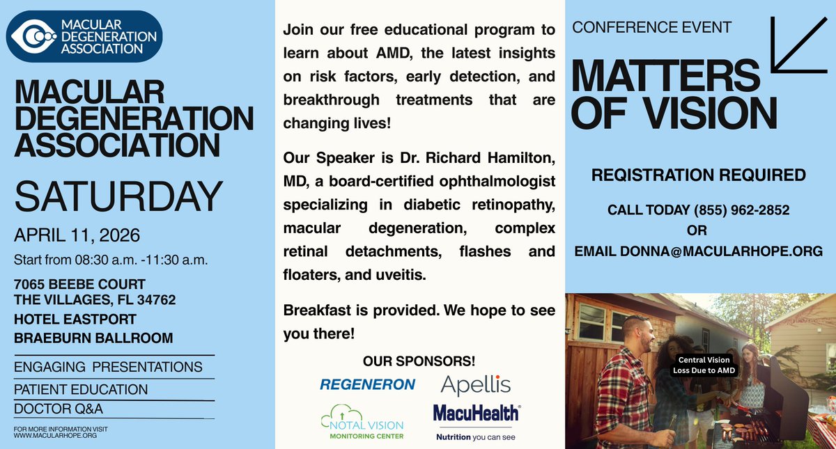 Macular Degeneration Association tweet media