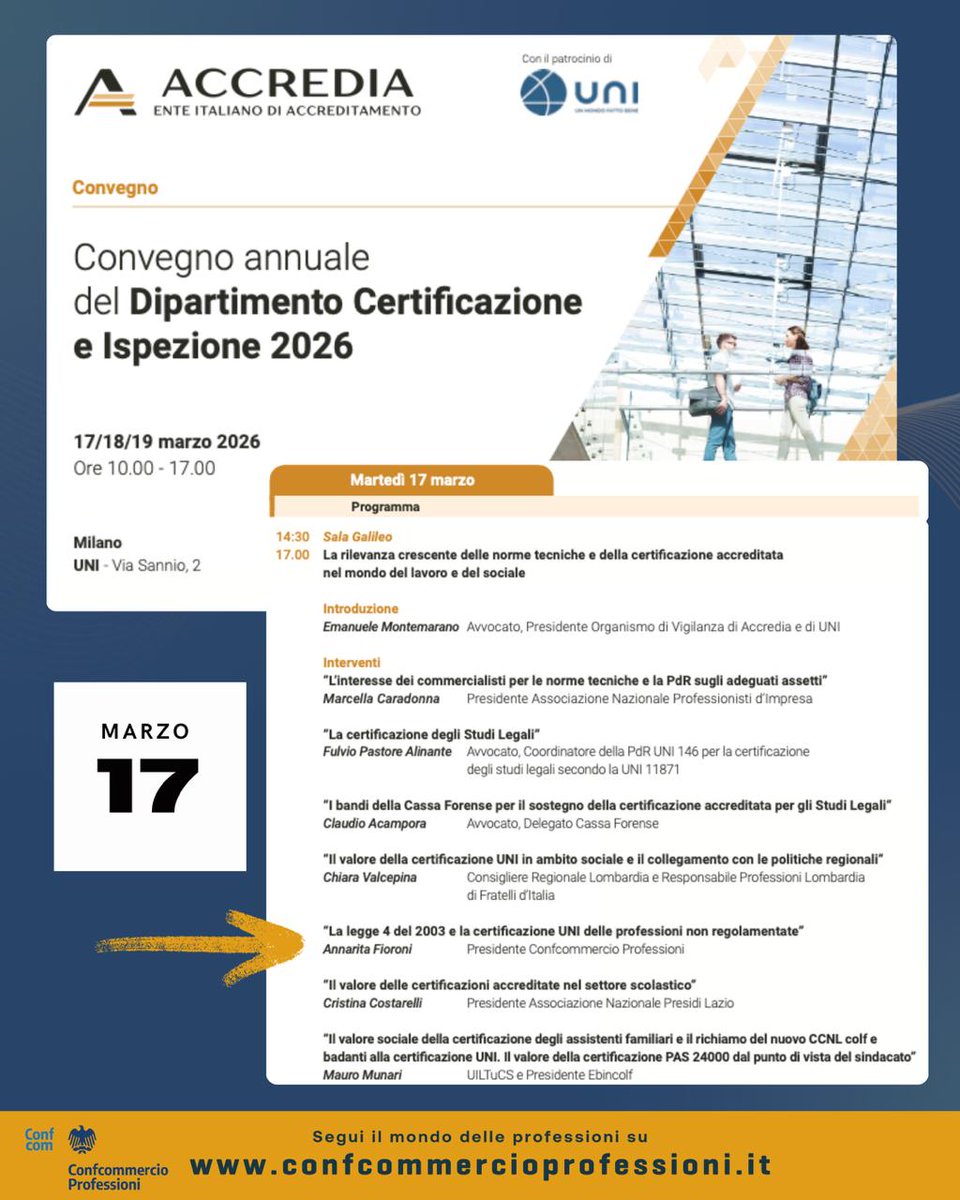 Confcommercio Professioni tweet media