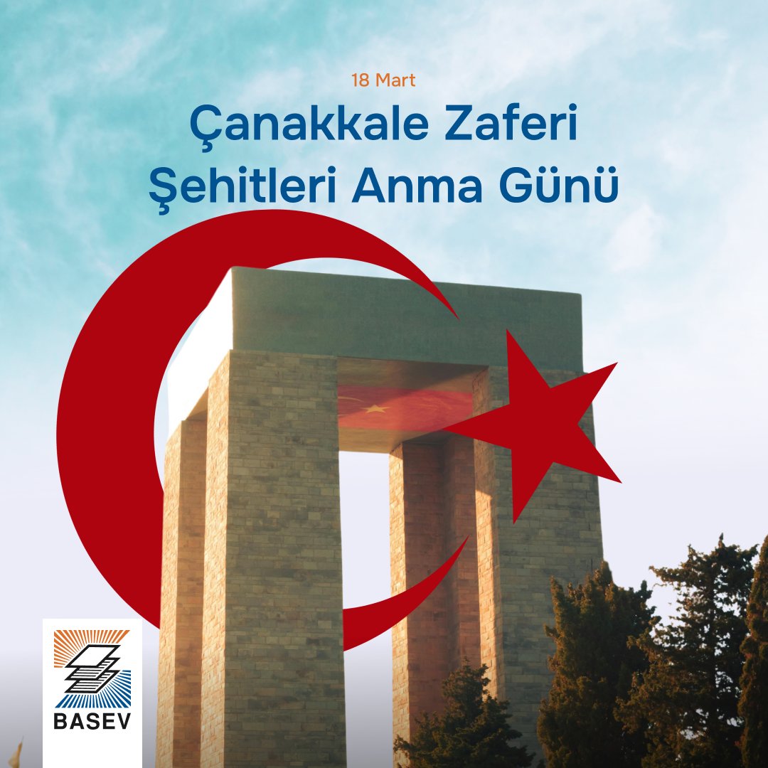 basevorgtr's tweet photo. Milletimizin azmi, cesareti ve fedakârlığıyla tarihe altın harflerle yazılan Çanakkale Zaferi, birlik ve beraberliğimizin en güçlü simgelerinden biridir.
Başta Gazi Mustafa Kemal Atatürk olmak üzere, tüm kahraman şehitlerimizi ve gazilerimizi saygı ve minnetle anıyoruz.
#BASEV https://t.co/VXY4nfsZ5P
