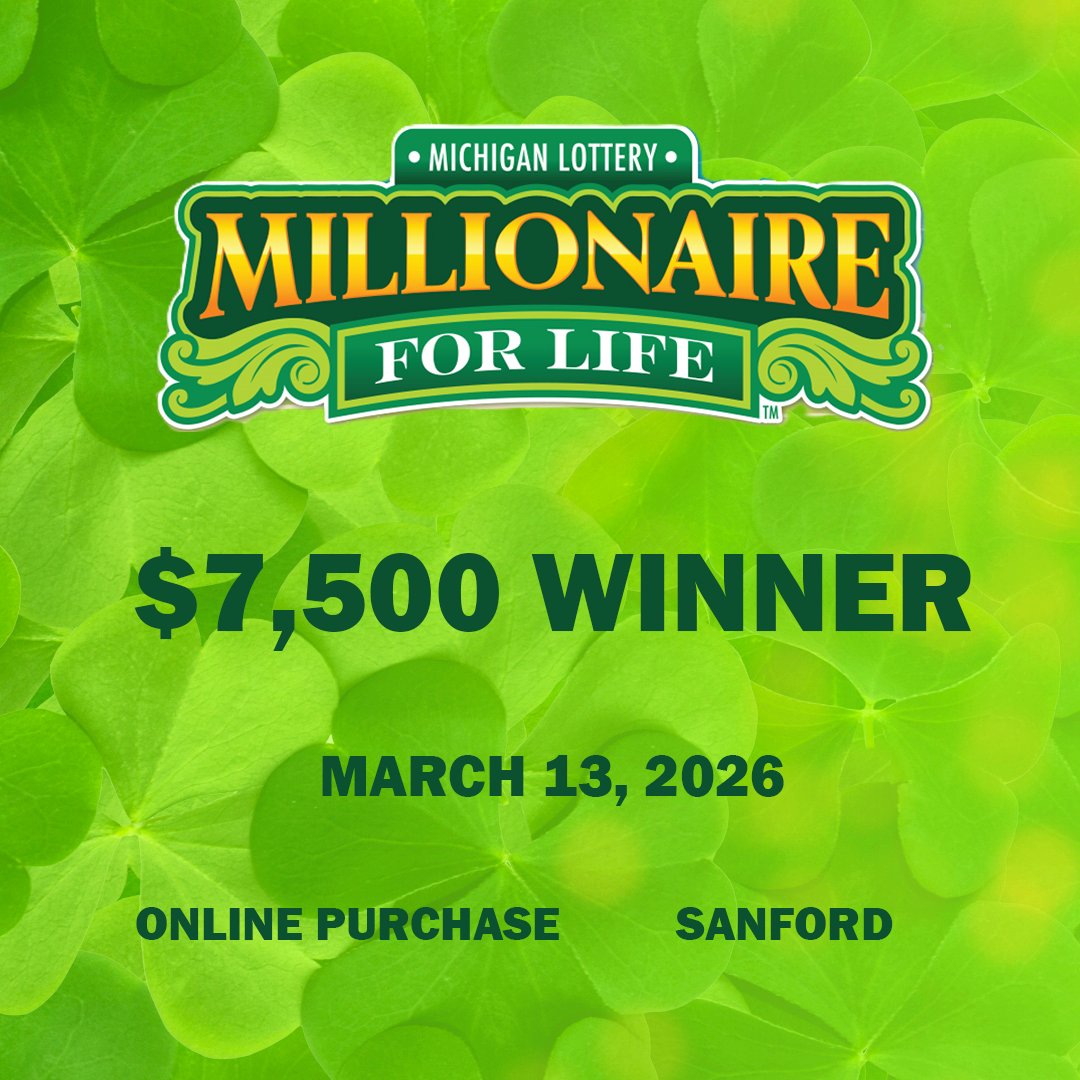 Michigan Lottery tweet media