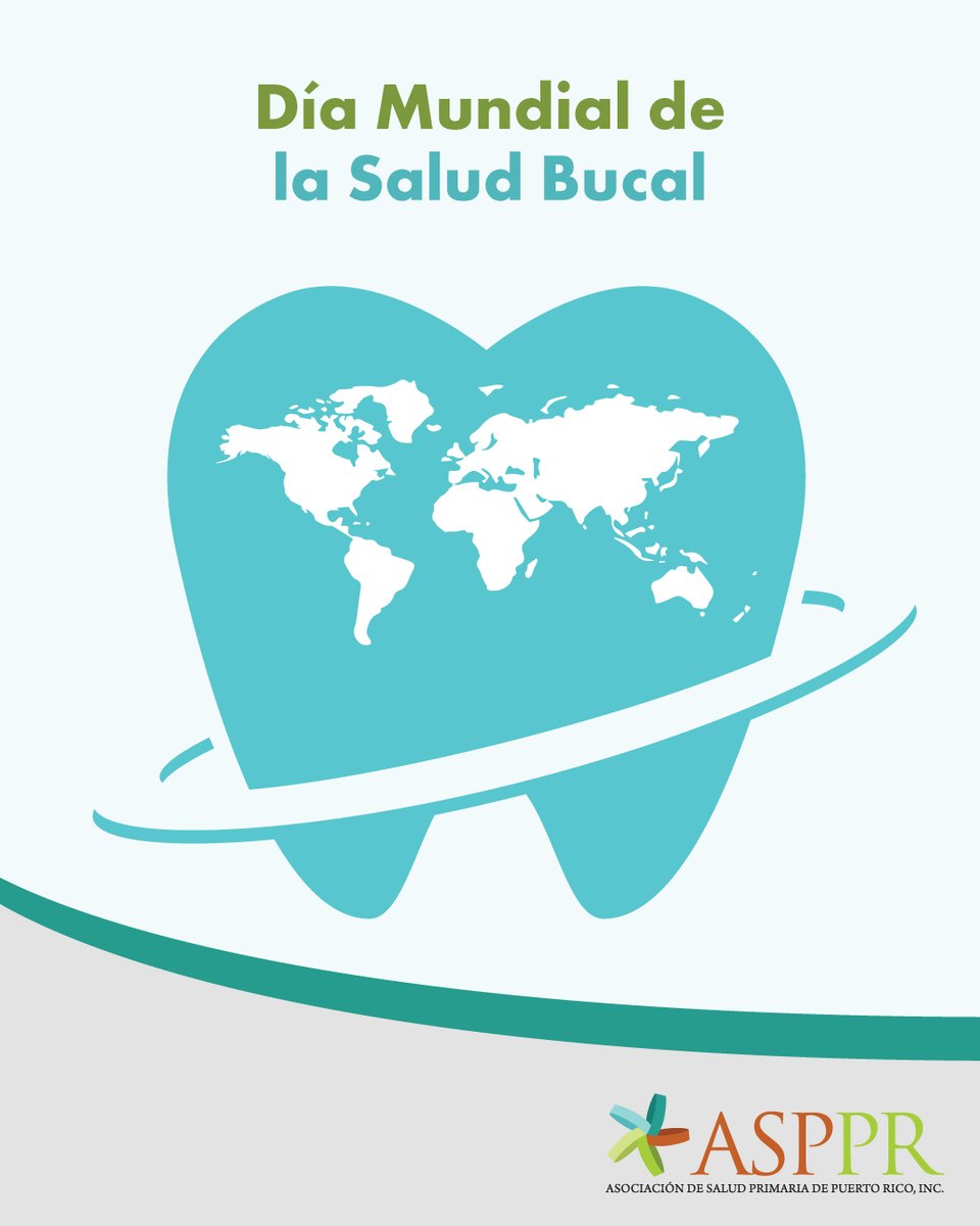 Hoy es el Día Mundial de la Salud Bucal. Cuida tu sonrisa en los Centros de Salud Primaria 330.

Busca tu centro en saludprimariapr.org

#SaludPrimaria330 #ASPPR