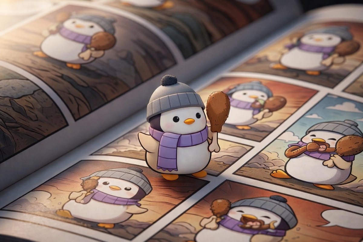 Had to join the trend

Wen pengu comic collectibles