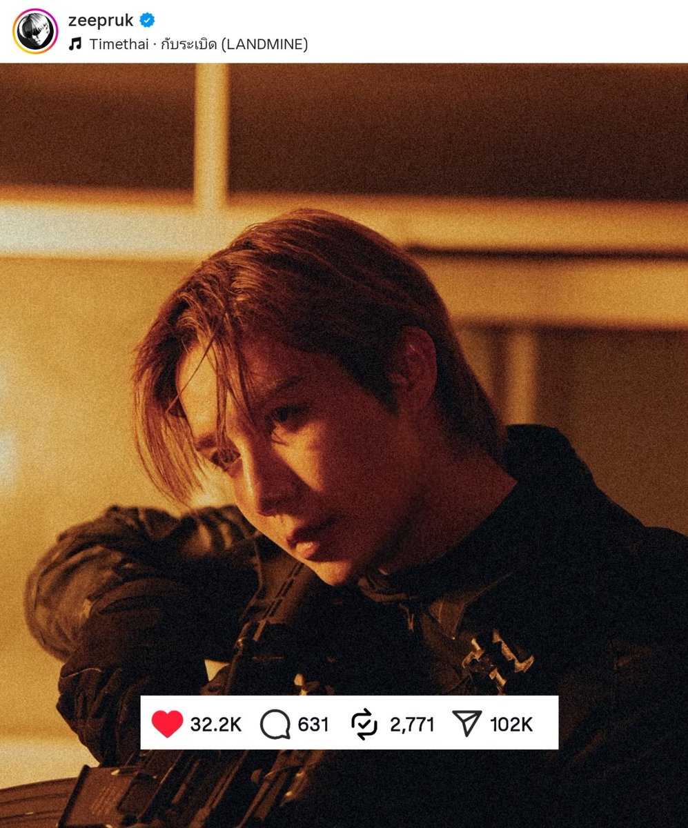 TrendforZNN's tweet image. 📢 Zee has a new IG post out! Don’t miss it 💙

Help spread the love and boost engagement! Link 👇
👉 Like ❤️ | Comment 💬 | Repost 🔁 | Share 📲

#LANDMINE #TIMETHAI
@zee_pruk #ZeePruk

🔗instagram.com/p/DV8Uu1gD4wQ/…
