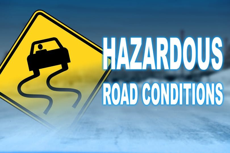 PoliceSherman's tweet photo. Roads are ice covered and slick. Use caution. https://t.co/BAOhsh1pyW