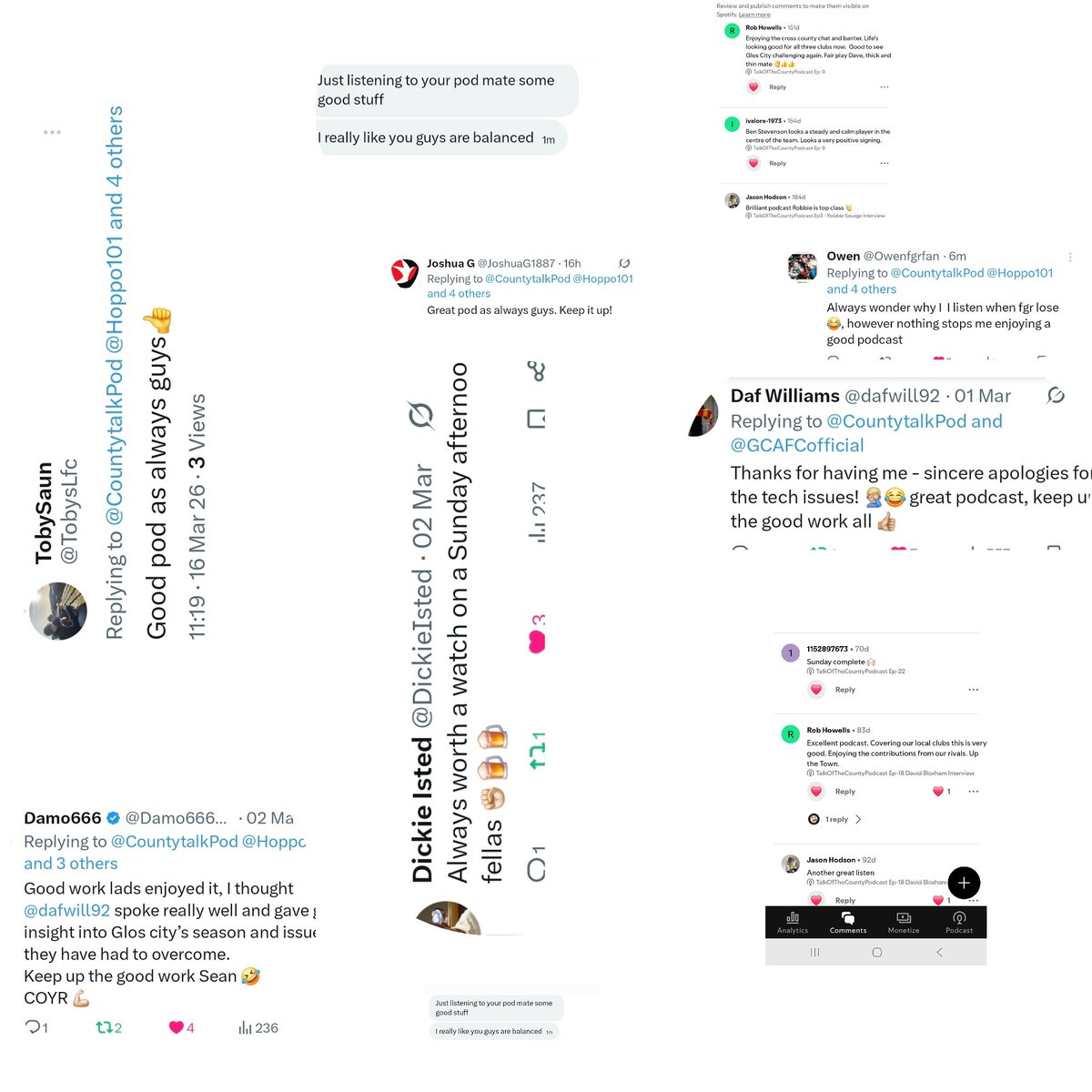 TalkOfTheCountyPodcast tweet media