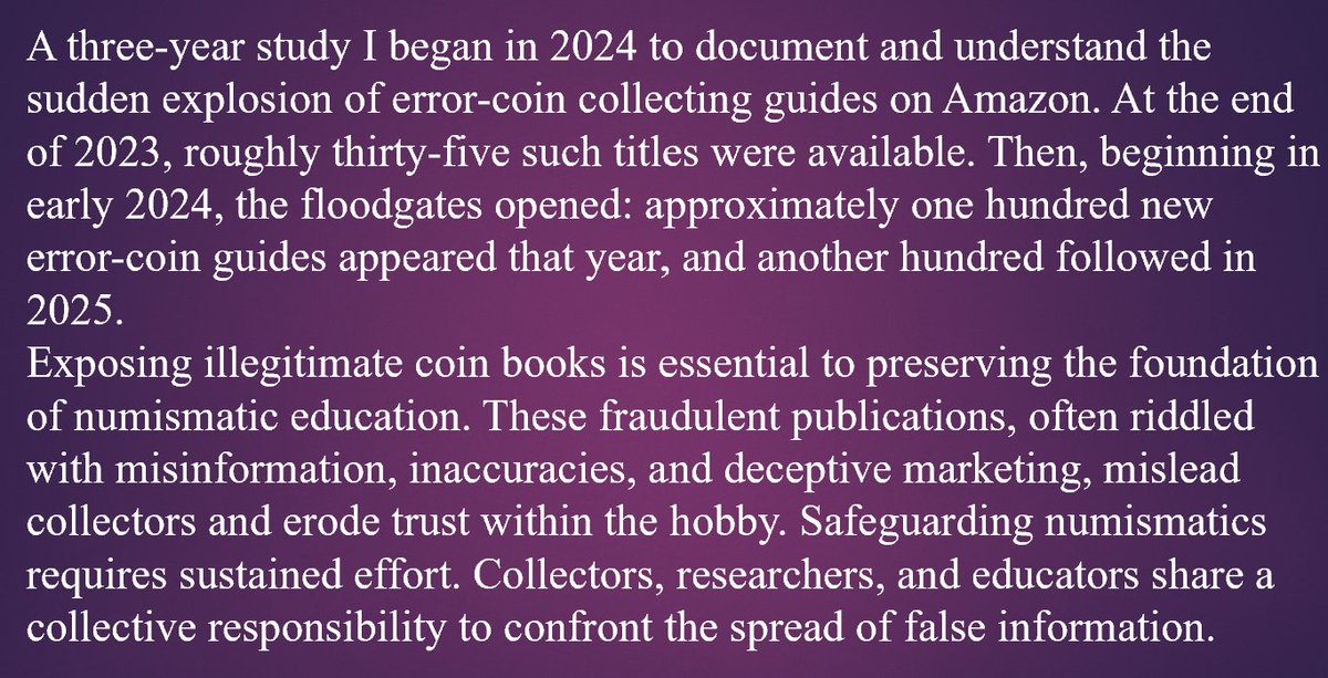 Fred Wright @AGCnumismatics tweet media
