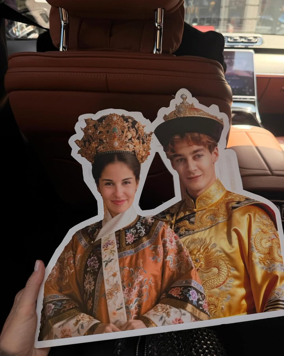 THE EMPEROR AND EMPRESS SPOTTED