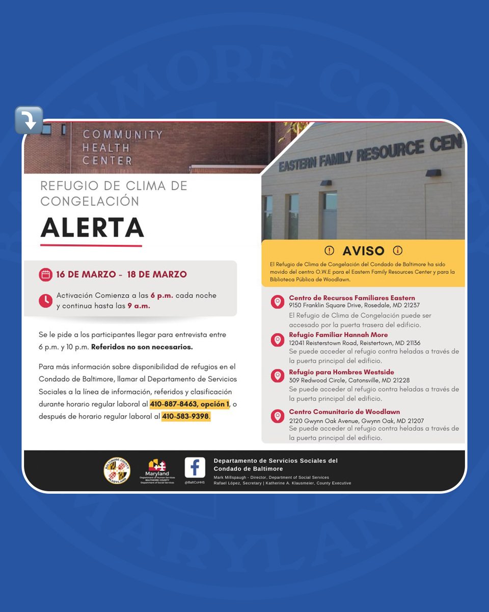 Baltimore County tweet media