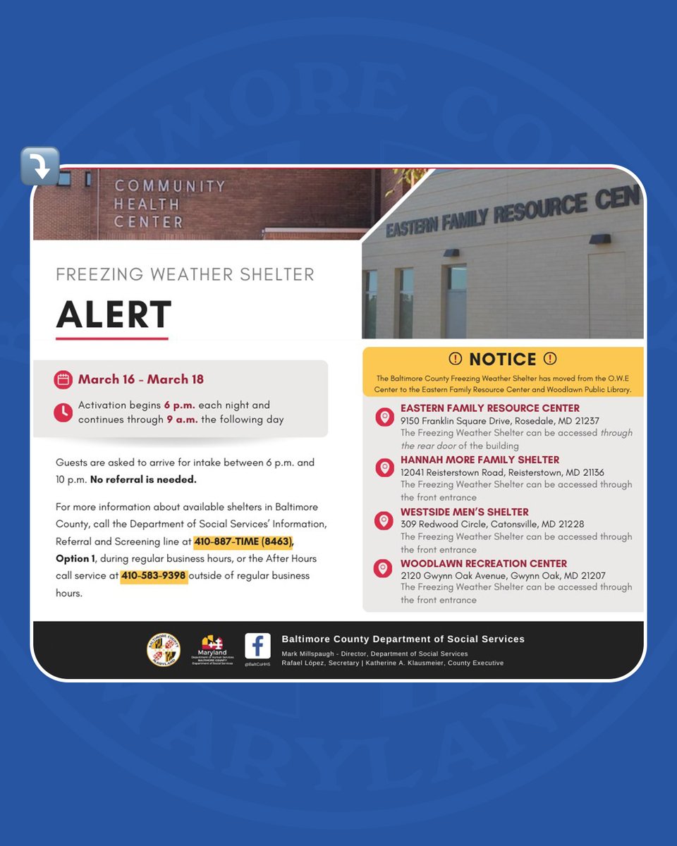 Baltimore County tweet media