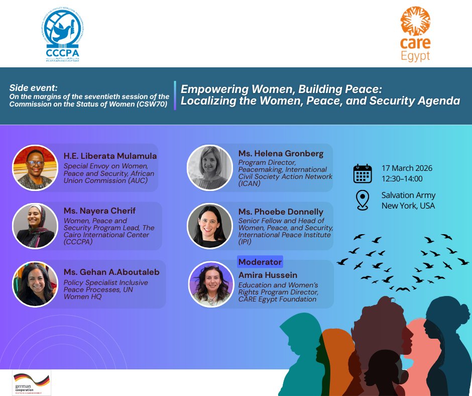 🌐Cairo International Center for Peace (CCCPA) tweet media
