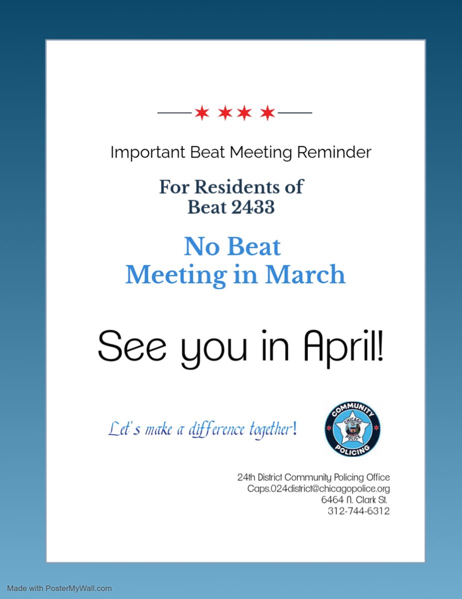 Chicago PD 24th Dist tweet media