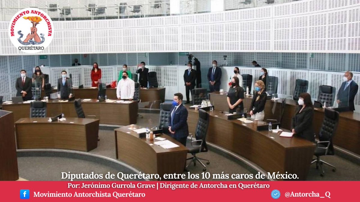 jgurrolag1's tweet photo. #Opinión | Buen día, estimados amigos de las redes, comparto mi artículo de esta semana: 

“Diputados de Querétaro, entre los 10 más caros de México”

 https://t.co/OzONtqBphY https://t.co/xM1sesVwtY