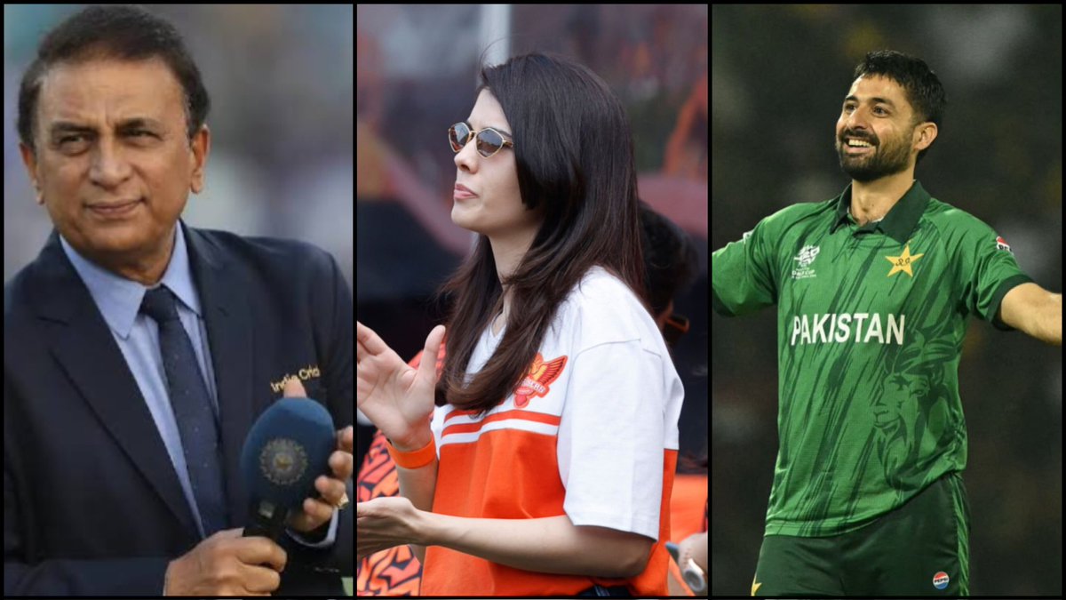 coolfunnytshirt's tweet photo. "BLOOD MONEY"

Sunil Gavaskar blasts Kavya Maran's Sunrisers Leeds:

"The fees that Sunrisers pay to a Pakistani player, who then pays income tax to his government, which buys arms and weapons indirectly contribute to the deaths of Indian soldiers & civilians. This is making Indian entities refrain from even considering having Pakistani artists and sportspersons."