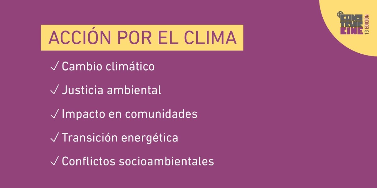 ConstruirCine's tweet photo. 🎬 ¿Qué historias buscamos en Construir Cine 13?

Buscamos películas que aborden distintas miradas sobre el mundo del trabajo y su impacto en la vida de las personas y las comunidades.

👉 Deslizá para conocerlas.

⏳ Cierre de inscripción: 5 de abril

https://t.co/4OjxzPaTMS https://t.co/MKpzgG3qQw
