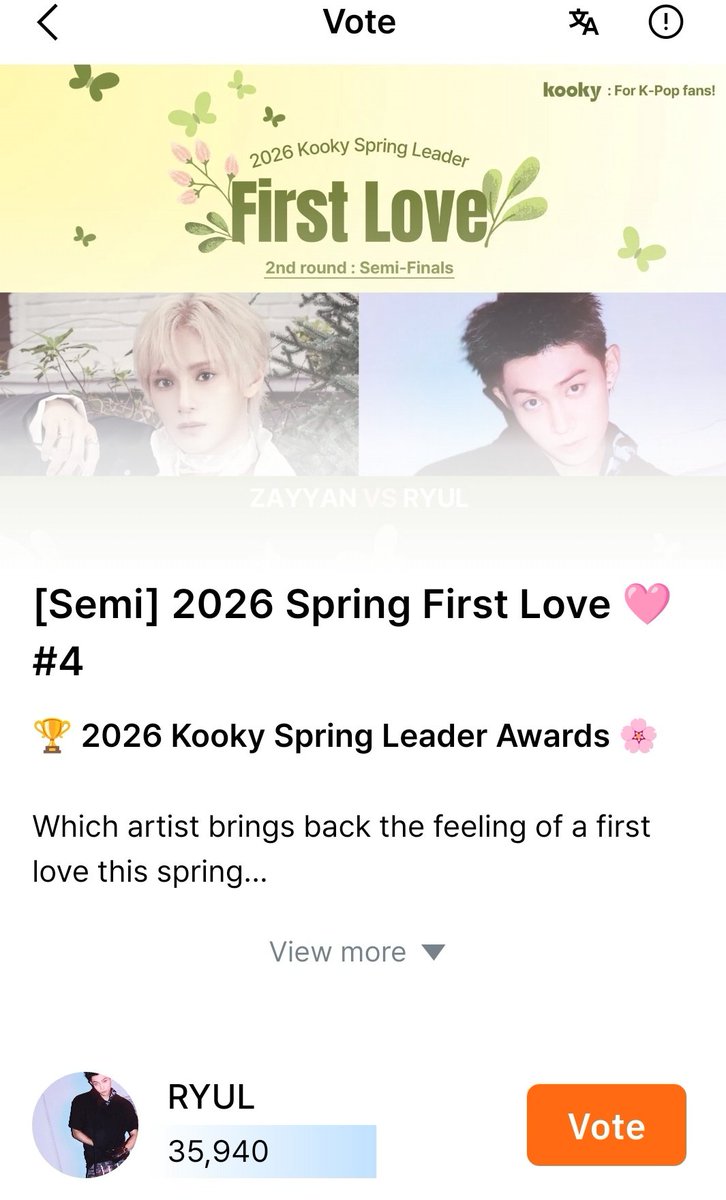 lngshotph's tweet photo. [🔔] Voting ends tomorrow! 11 hours to go! 

Support our main rapper #RYUL for #2026Spring_FirstLove 💗

🔗https://t.co/3LQrHf705f

#LNGSHOT #롱샷 #률  #OHYUL #RYUL #LNGSHOTPH https://t.co/rNHJTsCLtF