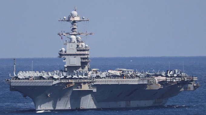Iran’s IRGC issued a warning that all logistical and service centers supporting the US aircraft carrier USS

 Gerald R. Ford in the Red Sea are now considered legitimate targets for Iranian armed forces, as the warship takes refuge at Saudi Arabia's Jeddah port.

#TV1Updates